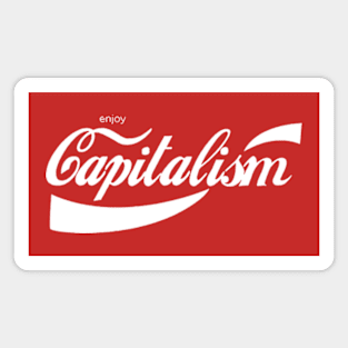 Enjoy capitalism Magnet